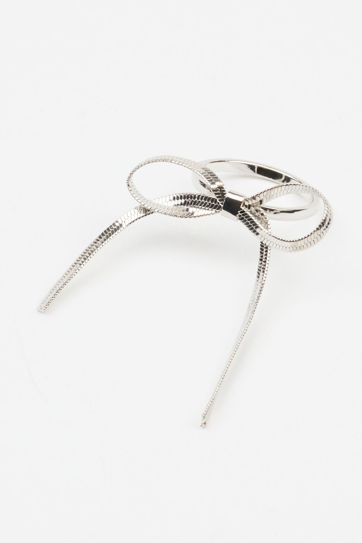 Snake Chain Ring Gray Garage Clothing Women
