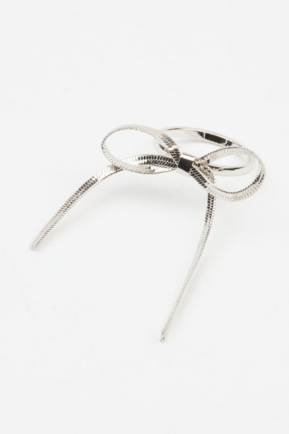 Snake Chain Ring Gray Garage Clothing Women