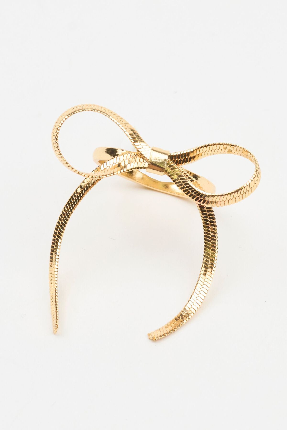 Snake Chain Ring Yellow Garage Clothing Women