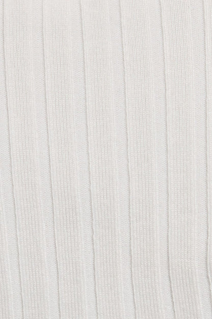 Bodycon Boat Neck Sweater White Garage Clothing Women