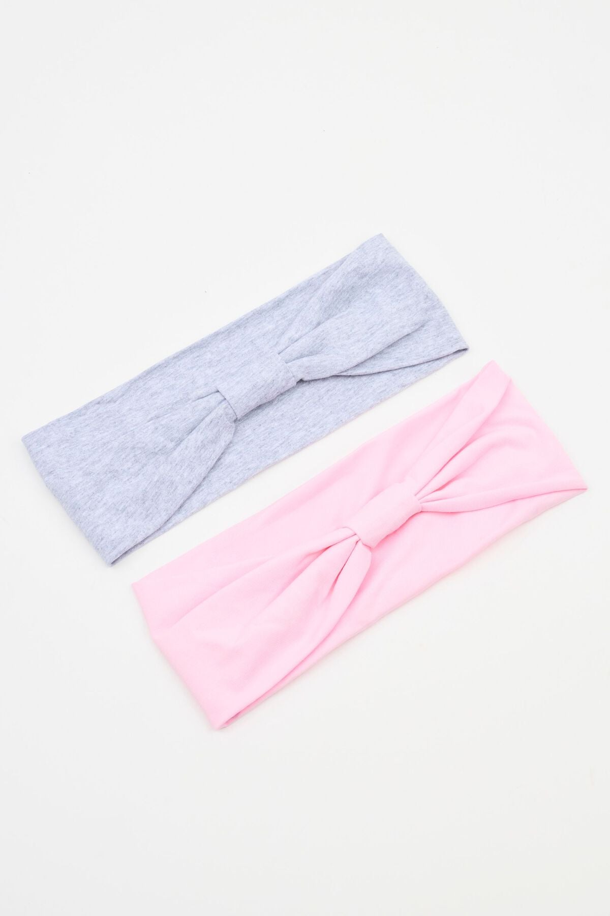 Set of 2 Wide Stretchy Headbands Pink Garage Clothing Women