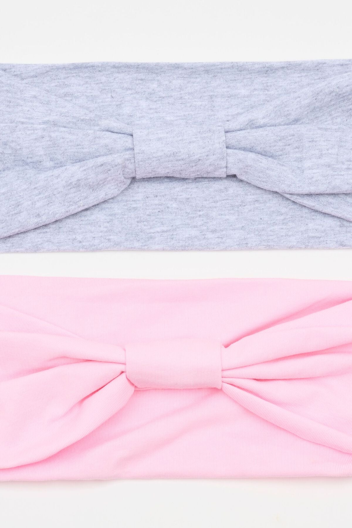 Set of 2 Wide Stretchy Headbands Pink Garage Clothing Women