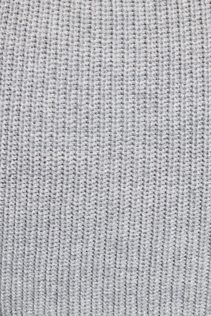 Supersoft Crop Sweater Gray Garage Clothing Women