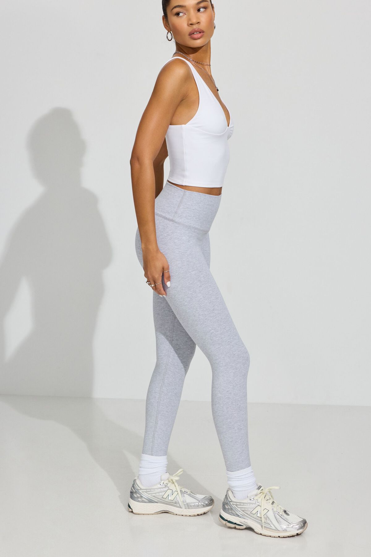 Clean Leggings Gray Garage Clothing Women