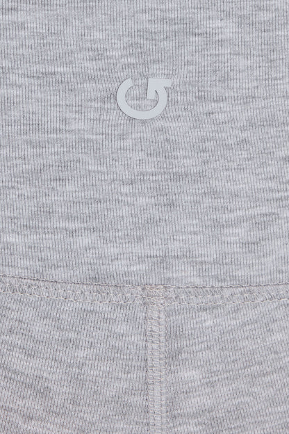 Soft Cotton Flare Leggings Gray Garage Clothing Women
