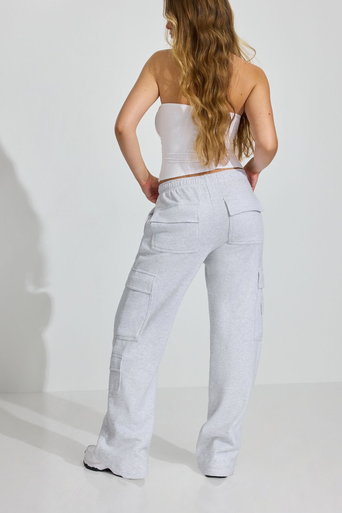 UltraFleece Cargo Sweatpants Gray Garage Clothing Women