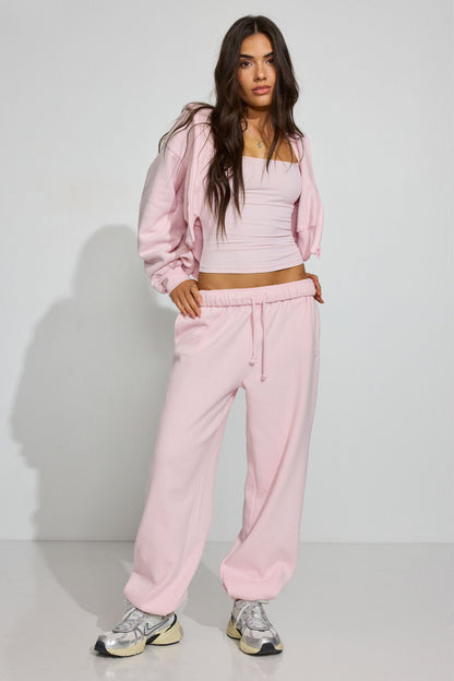 UltraFleece Boyfriend Sweatpants Pink Garage Clothing Women
