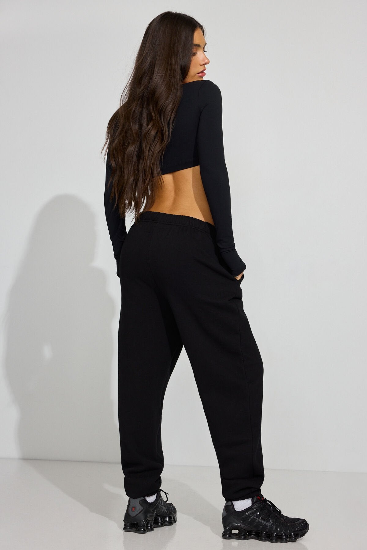 UltraFleece Boyfriend Sweatpants Black Garage Clothing Women