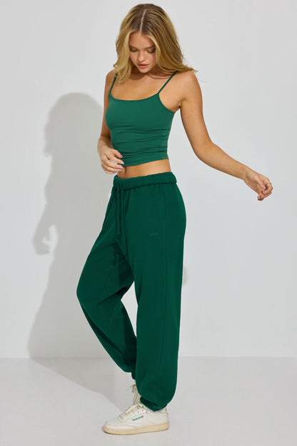 UltraFleece Boyfriend Sweatpants Green Garage Clothing Women