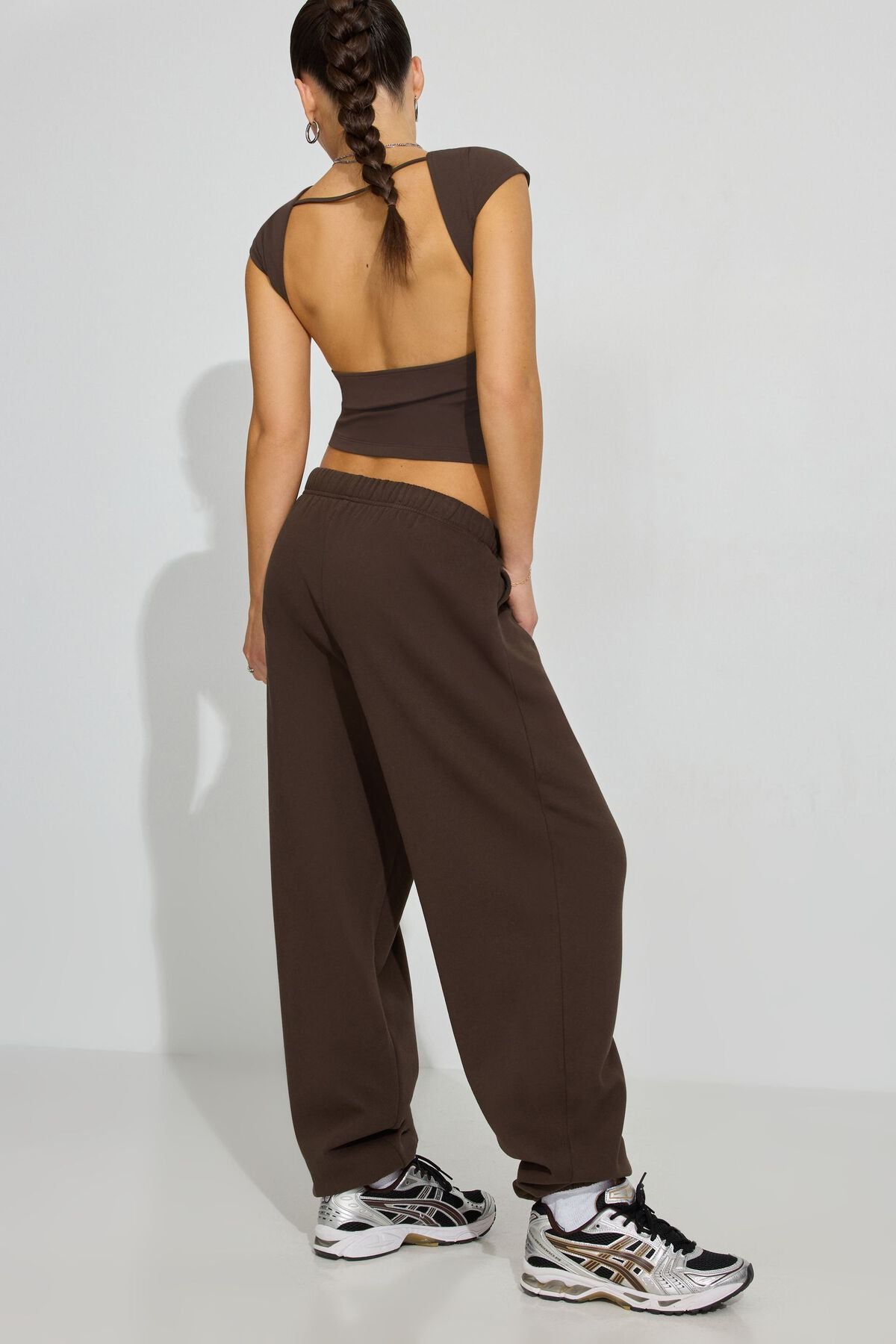 UltraFleece Boyfriend Sweatpants Brown Garage Clothing Women