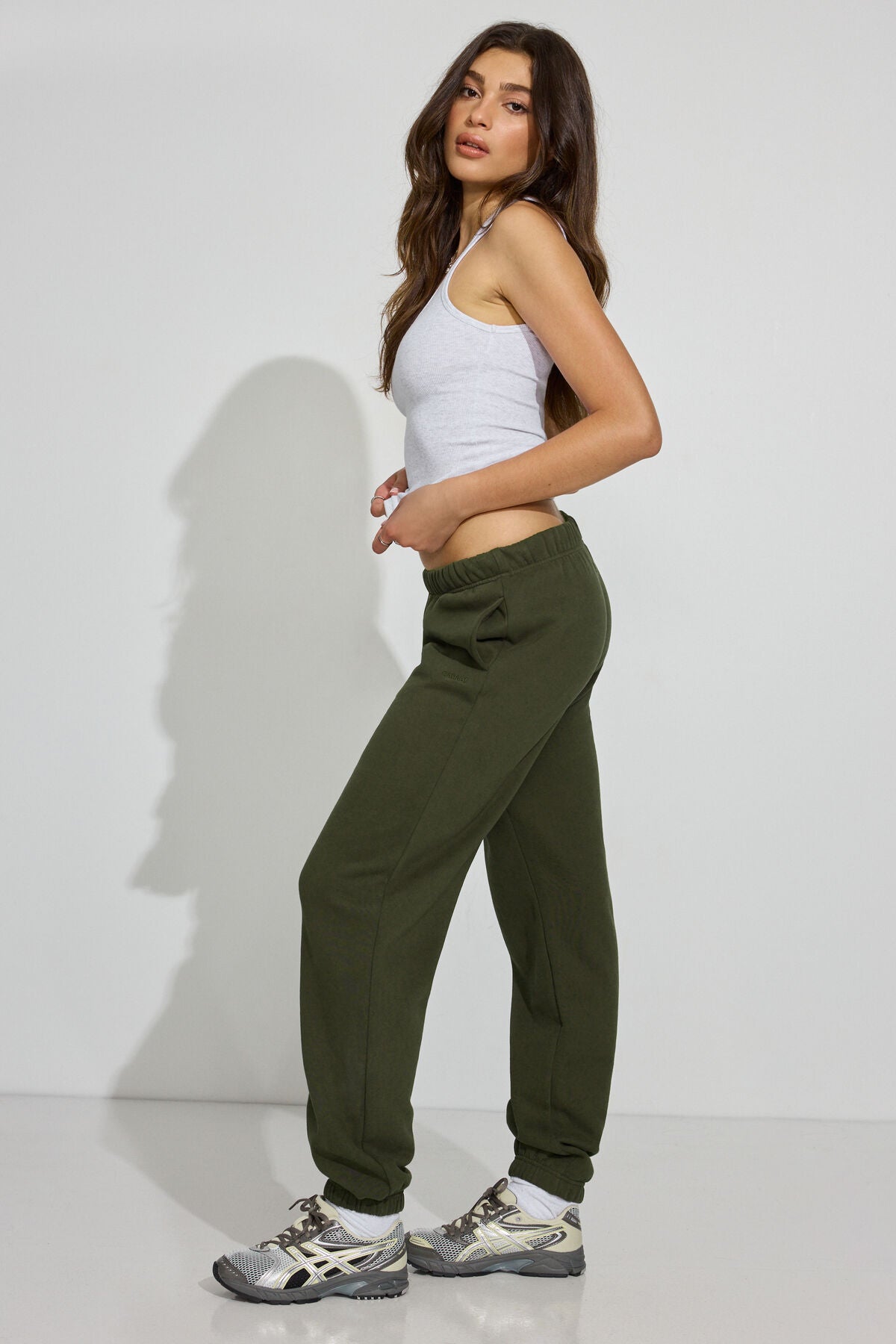 UltraFleece Boyfriend Sweatpants Green Garage Clothing Women