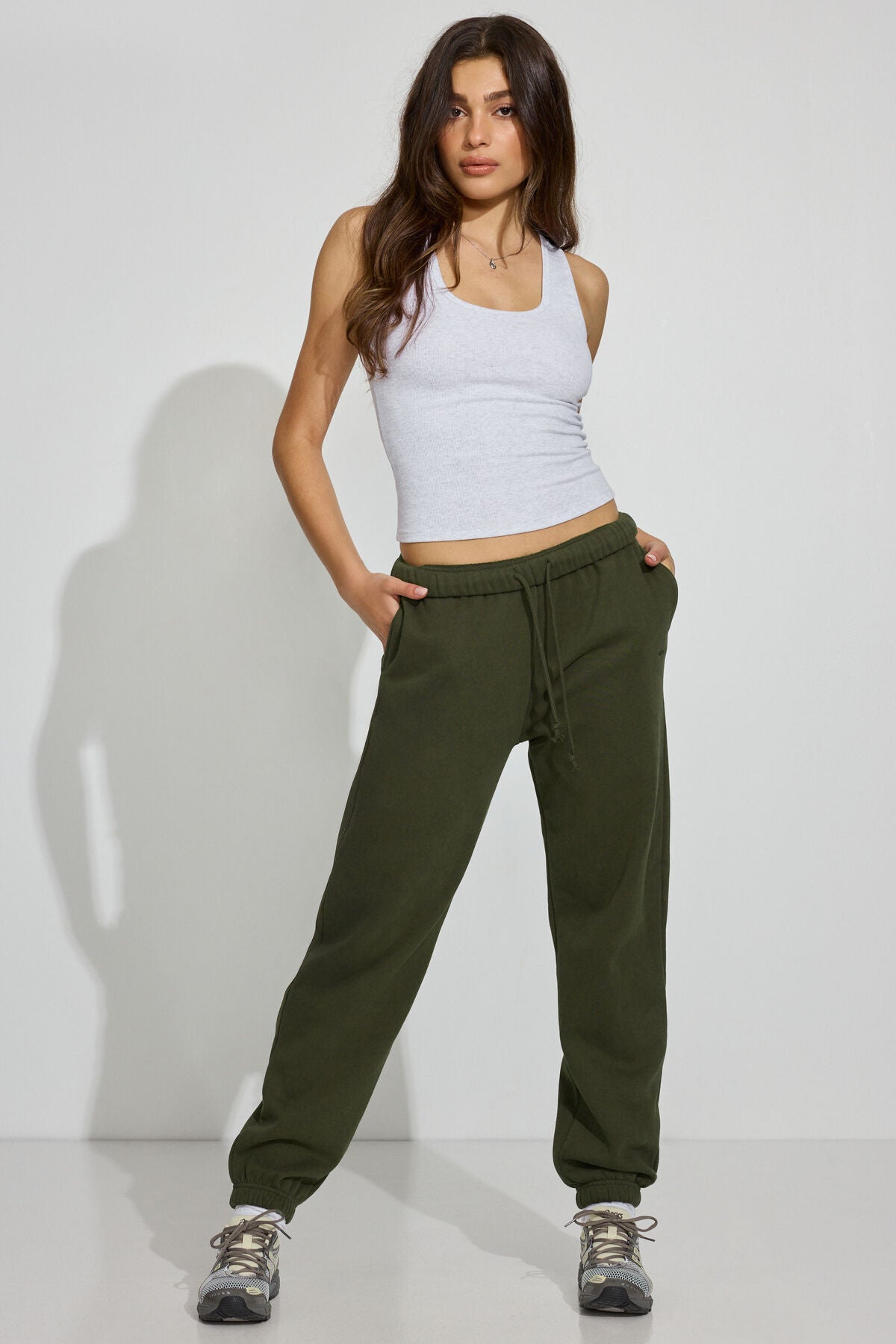 UltraFleece Boyfriend Sweatpants Green Garage Clothing Women