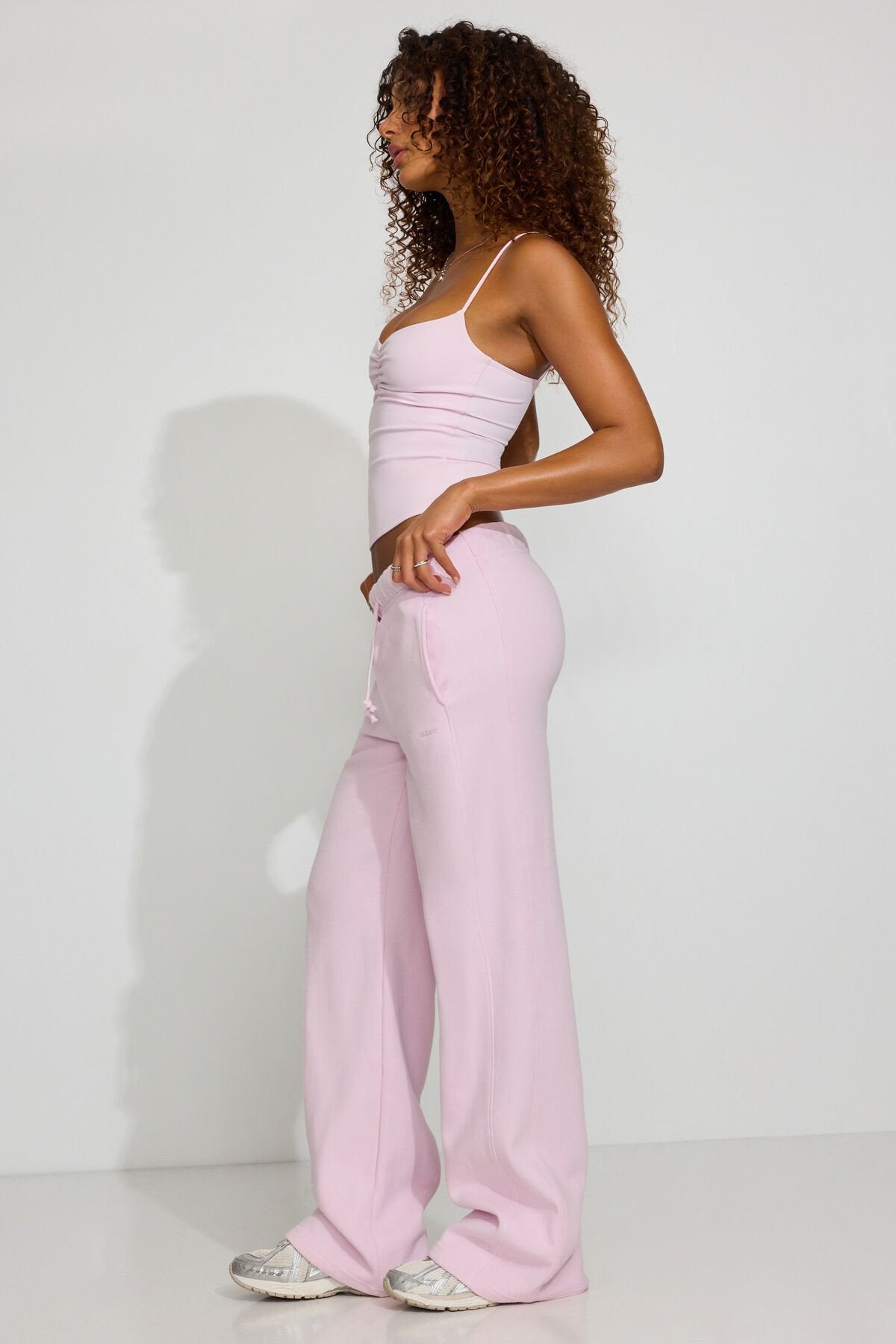 UltraFleece Straight Leg Sweatpants Pink Garage Clothing Women