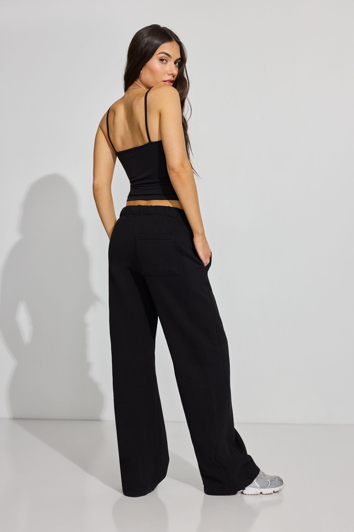 UltraFleece Straight Leg Sweatpants Black Garage Clothing Women