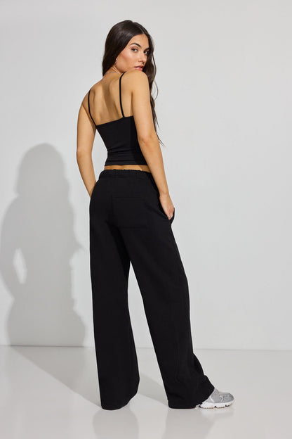 UltraFleece Straight Leg Sweatpants Black Garage Clothing Women