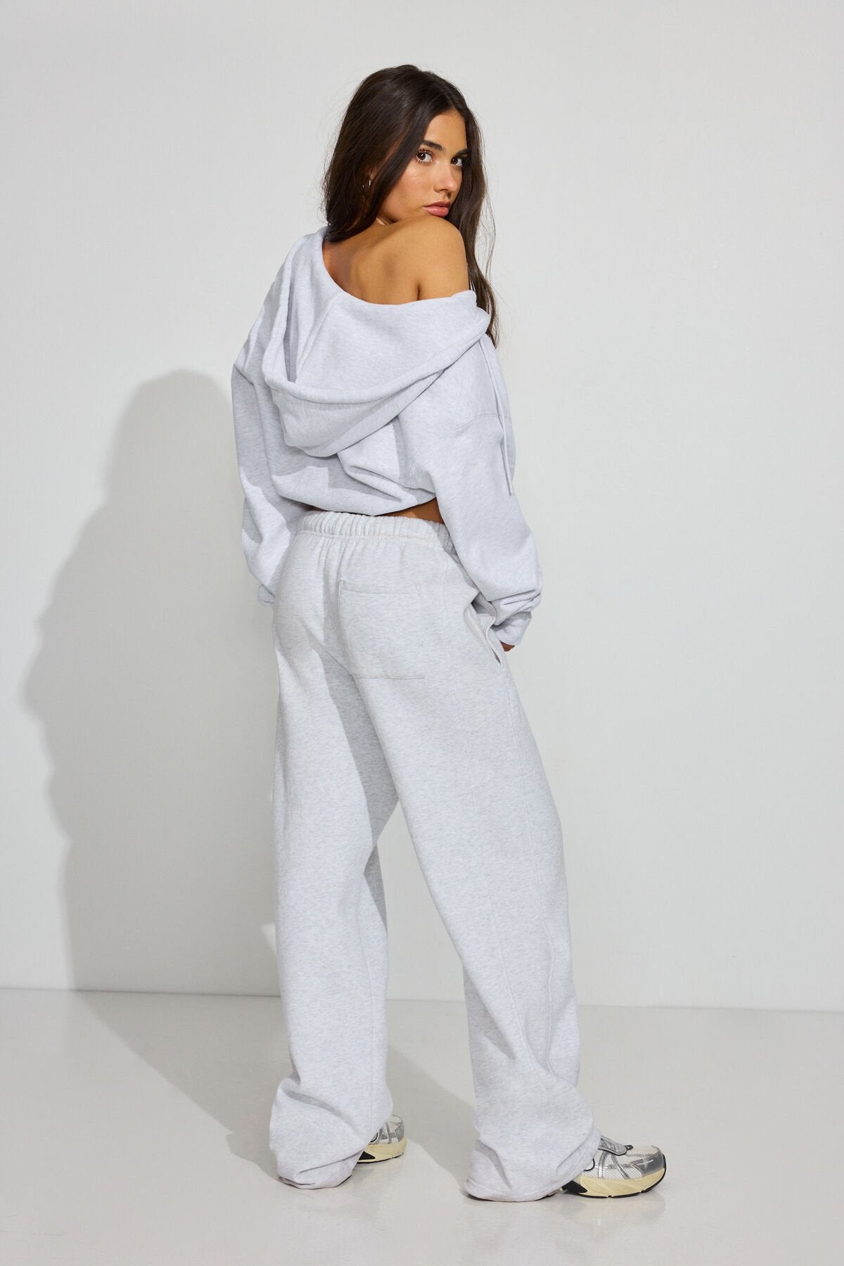 UltraFleece Straight Leg Sweatpants Gray Garage Clothing Women