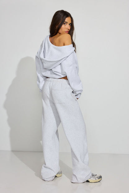 UltraFleece Straight Leg Sweatpants Gray Garage Clothing Women
