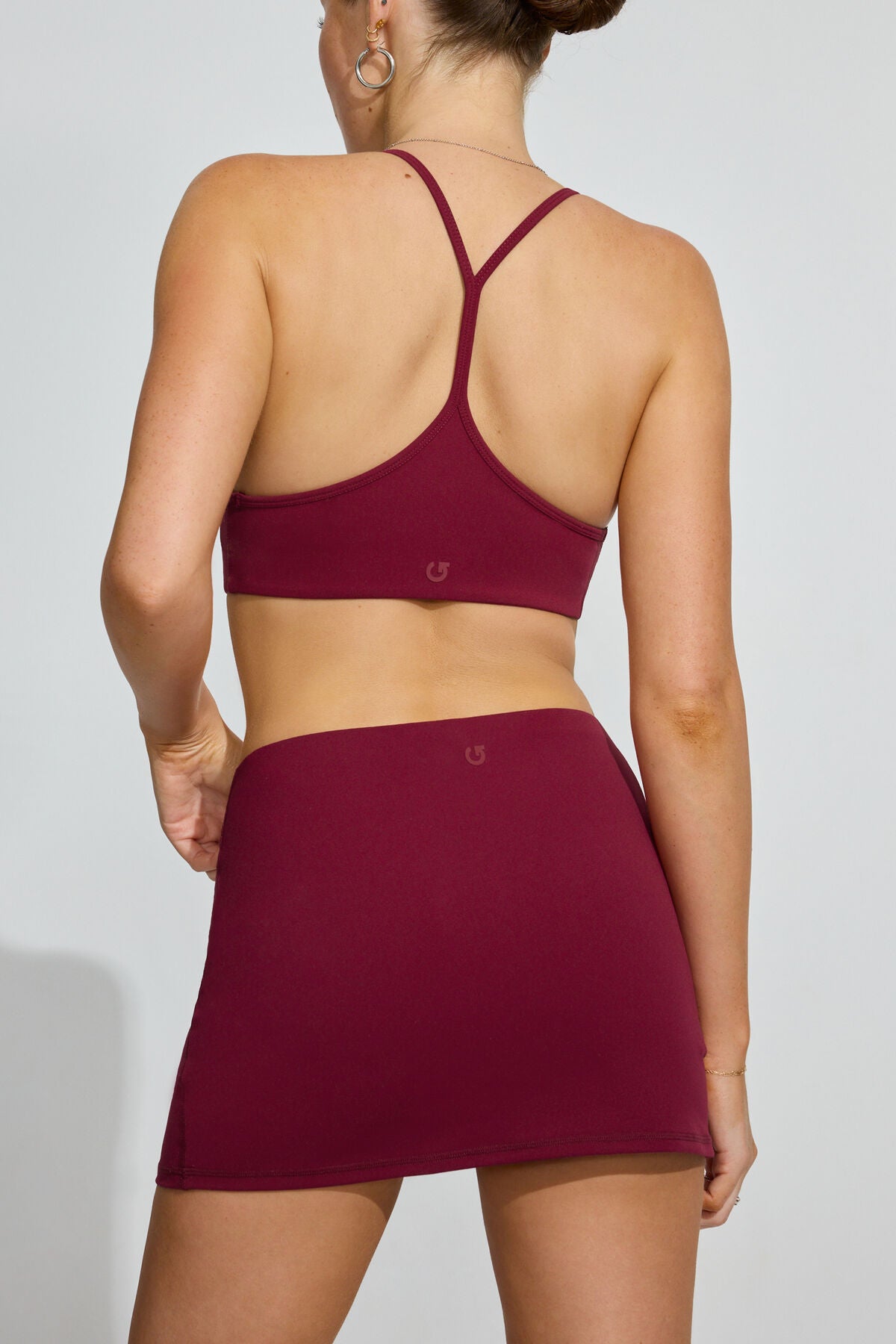 SoftActive Micro Skort Burgundy Garage Clothing Women