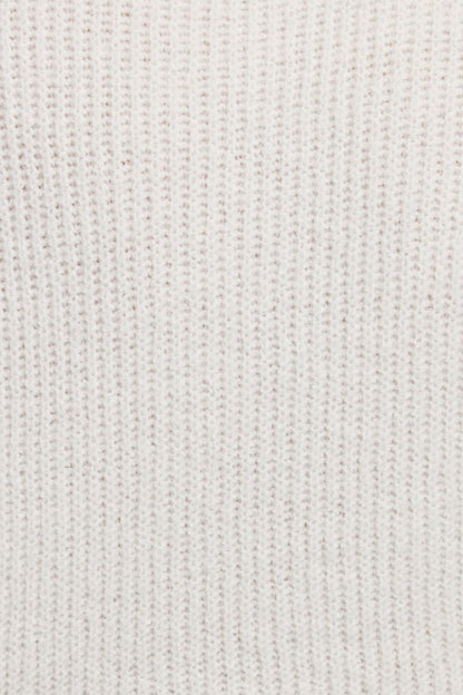 Cozy V Neck Sweater White Garage Clothing Women