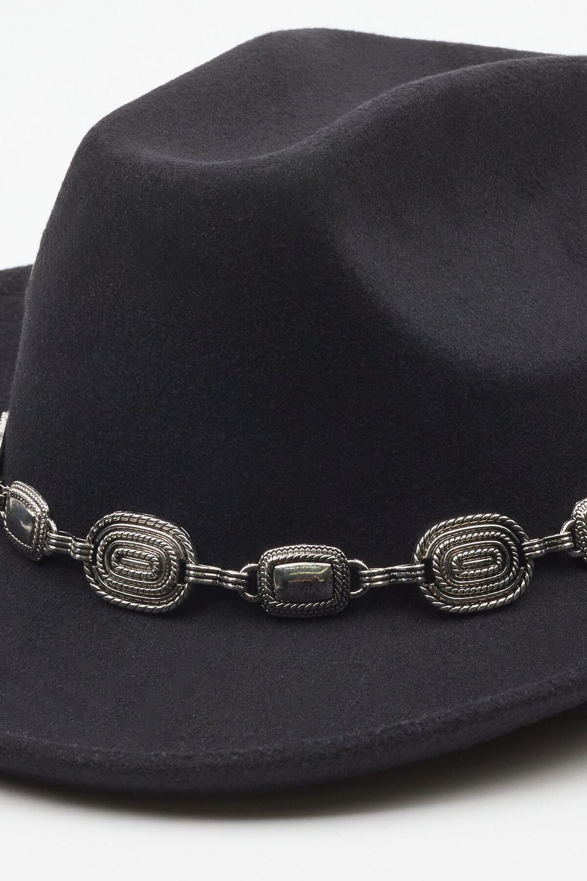 Felt Cowboy Hat  Black Garage Clothing Women