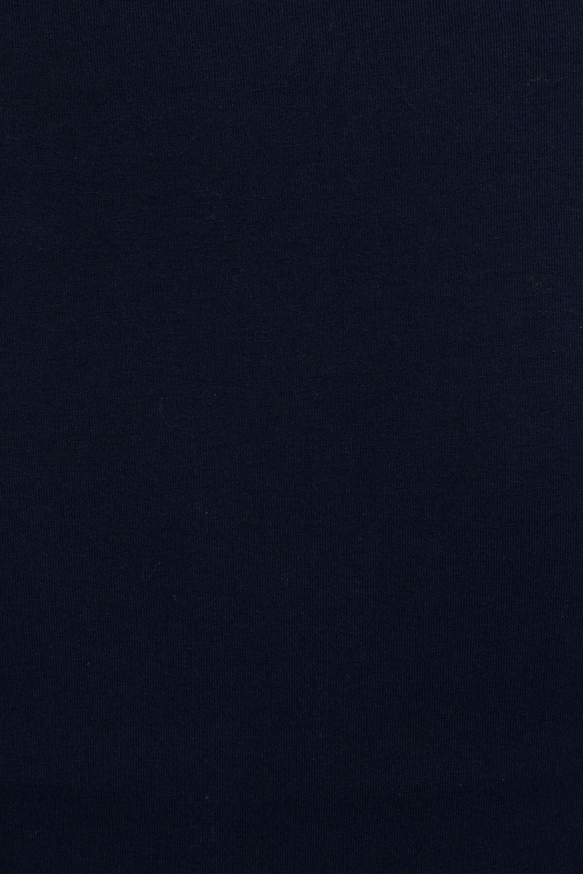 Cotton Crop Zip Top Navy Garage Clothing Women