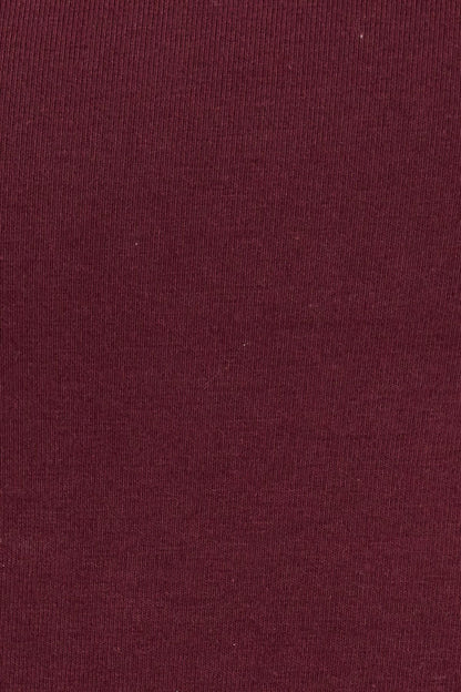 Open Back Long Sleeve Top Burgundy Garage Clothing Women