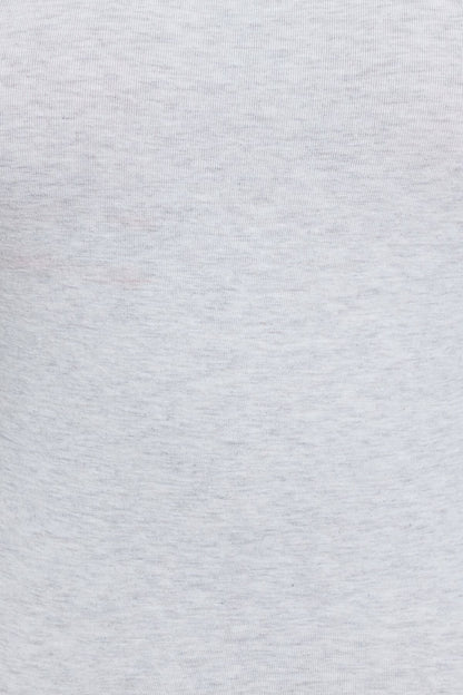 Open Back Long Sleeve Top Gray Garage Clothing Women