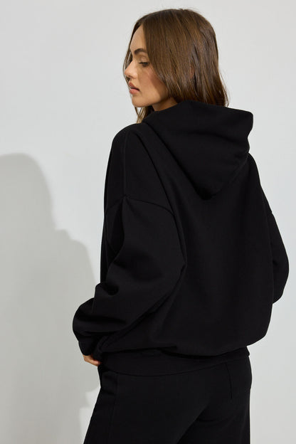 UltraFleece Hoodie Black Garage Clothing Women