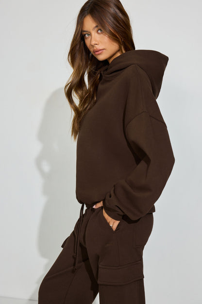 UltraFleece Hoodie Brown Garage Clothing Women