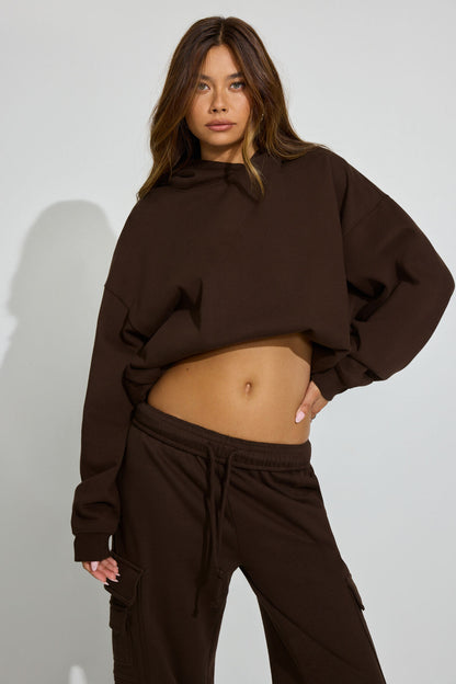 UltraFleece Hoodie Brown Garage Clothing Women