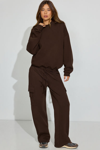 UltraFleece Hoodie Brown Garage Clothing Women