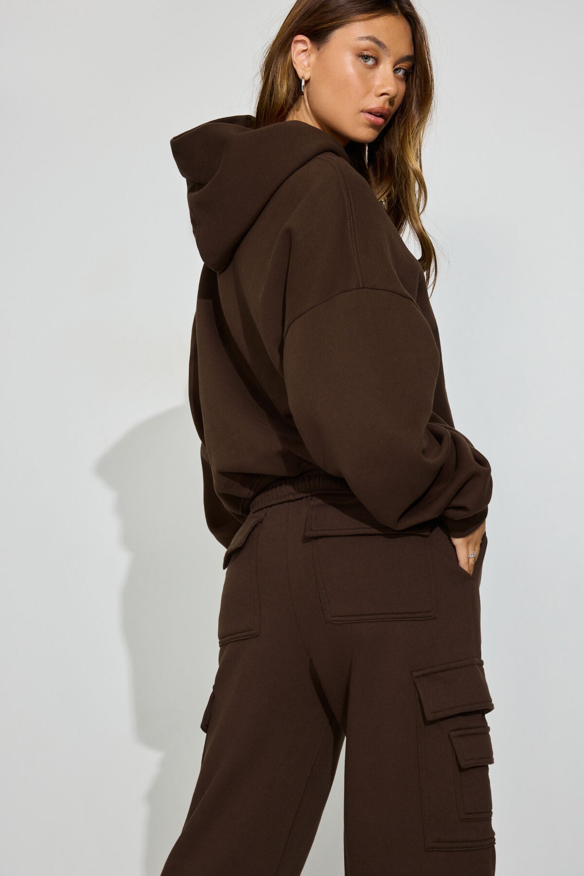 UltraFleece Hoodie Brown Garage Clothing Women