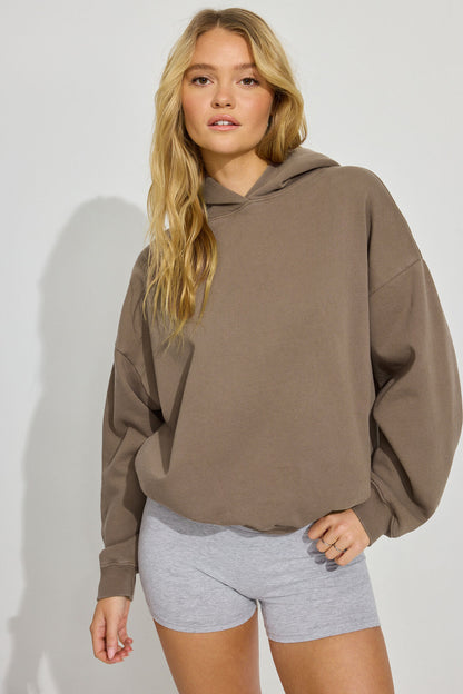 UltraFleece Hoodie Brown Garage Clothing Women