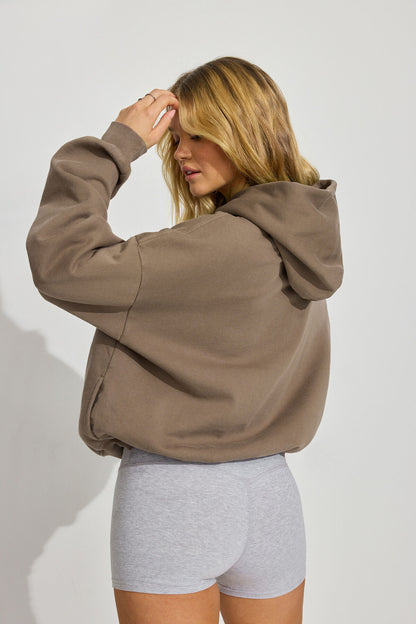 UltraFleece Hoodie Brown Garage Clothing Women