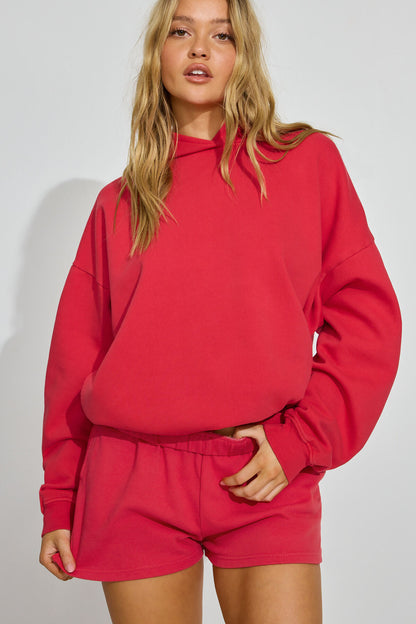 UltraFleece Hoodie Red Garage Clothing Women