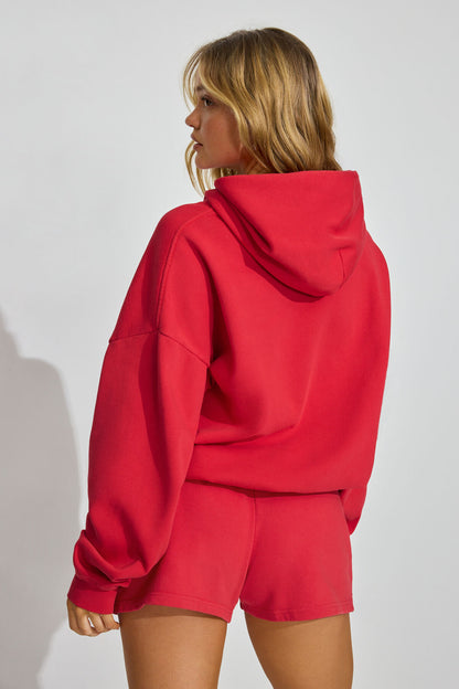 UltraFleece Hoodie Red Garage Clothing Women