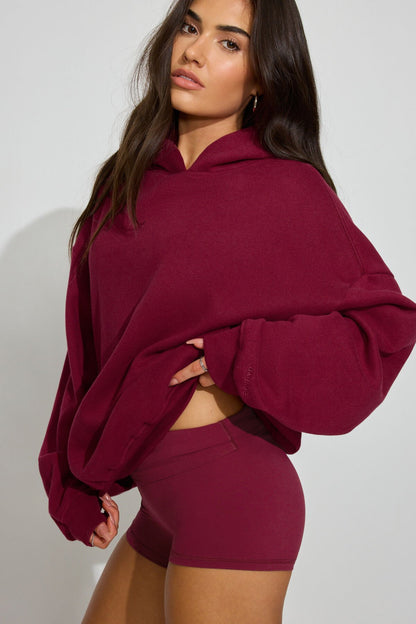 UltraFleece Hoodie Burgundy Garage Clothing Women
