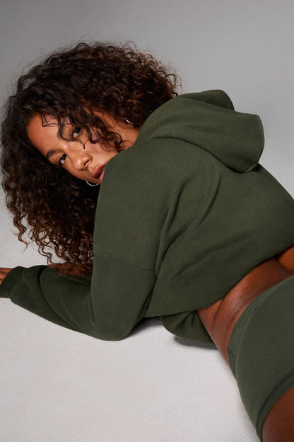 UltraFleece Hoodie Green Garage Clothing Women
