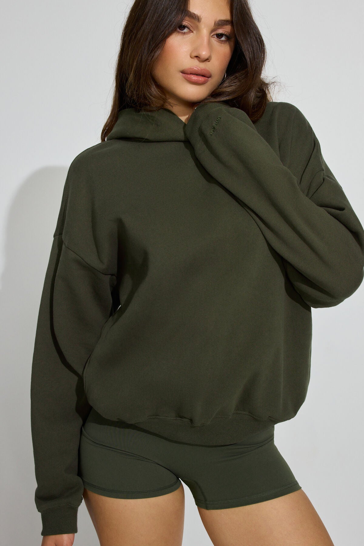UltraFleece Hoodie Green Garage Clothing Women