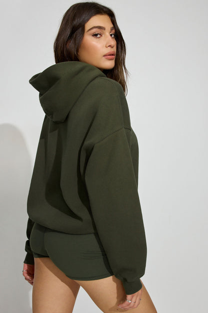 UltraFleece Hoodie Green Garage Clothing Women