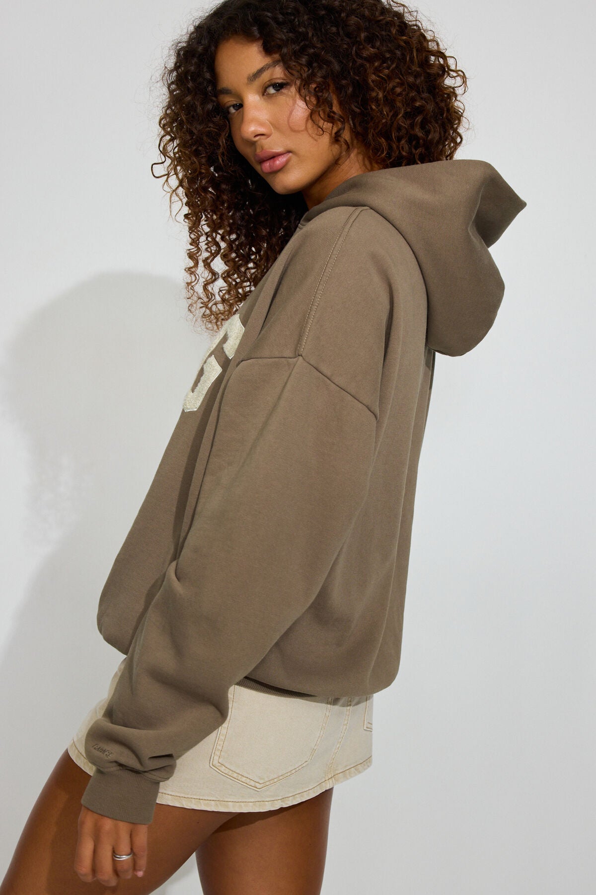 UltraFleece Hoodie Brown Garage Clothing Women