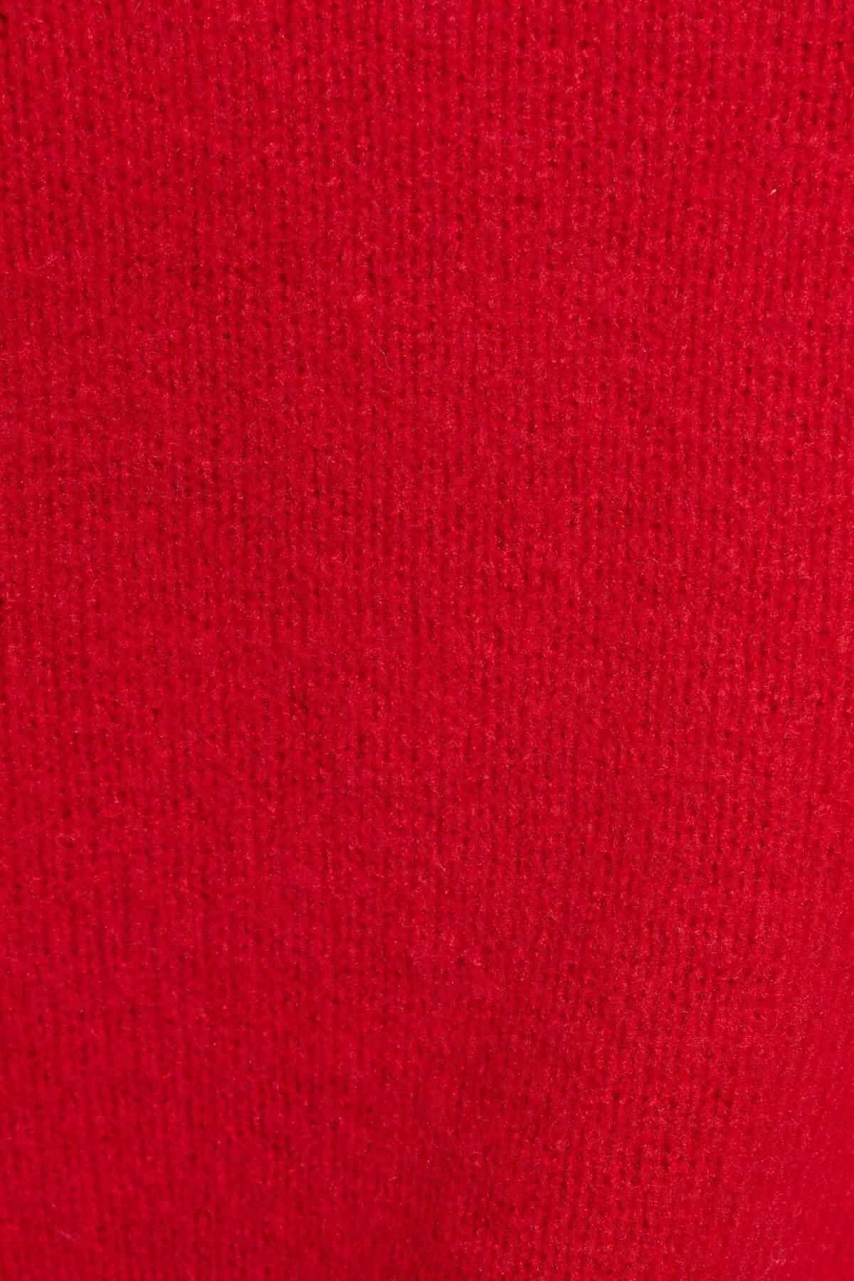 Spongy Loose Crewneck Sweater Red Garage Clothing Women