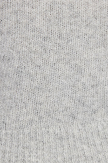 Spongy Loose Crewneck Sweater Gray Garage Clothing Women