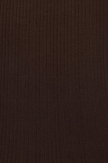 Off Shoulder Snap Front Top Brown Garage Clothing Women