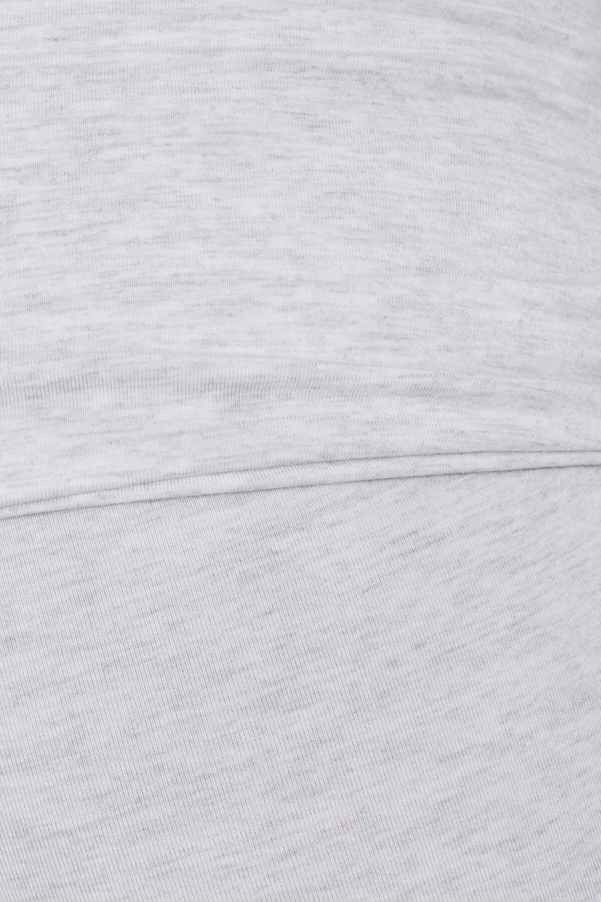 Fold Over Flare Knit Pants Gray Garage Clothing Women