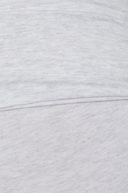 Fold Over Flare Knit Pants Gray Garage Clothing Women
