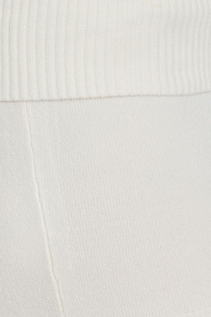 Chenille Shorts Beige Garage Clothing Women