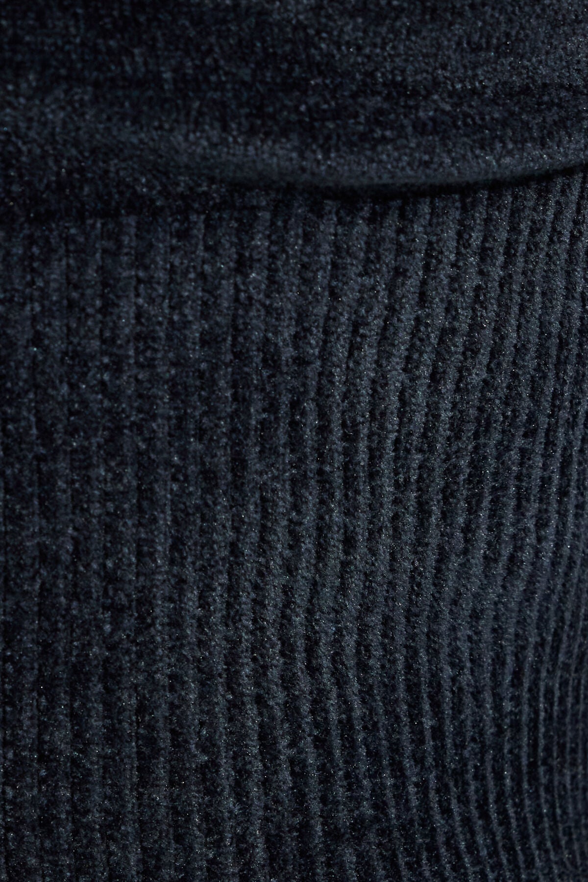 Chenille Zip Hoodie Navy Garage Clothing Women