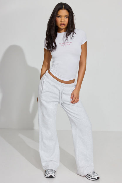 Estelle Longline Tee White Garage Clothing Women