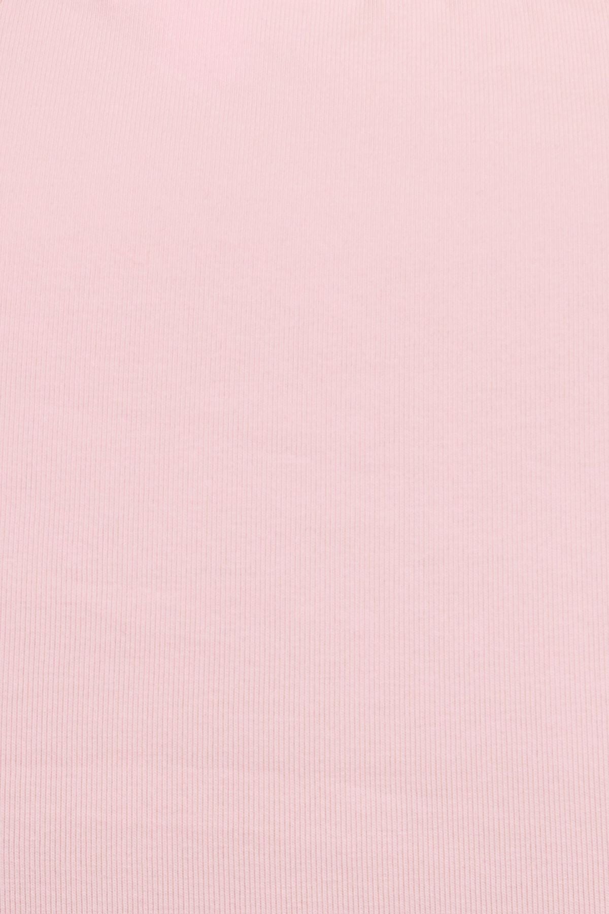 Portia Square Neckline T Shirt Pink Garage Clothing Women